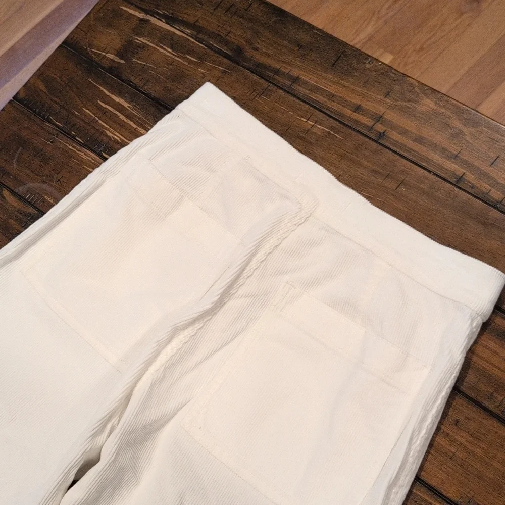 Madewell Corduroy Emmett Wide Leg Welt Pocket Pant - Picture 9 of 11